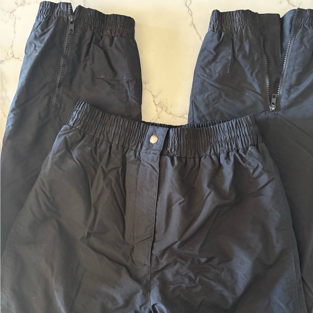 Ski Gear Black Snow Pants Weatherproof Women’s Size M Ski Snowboard